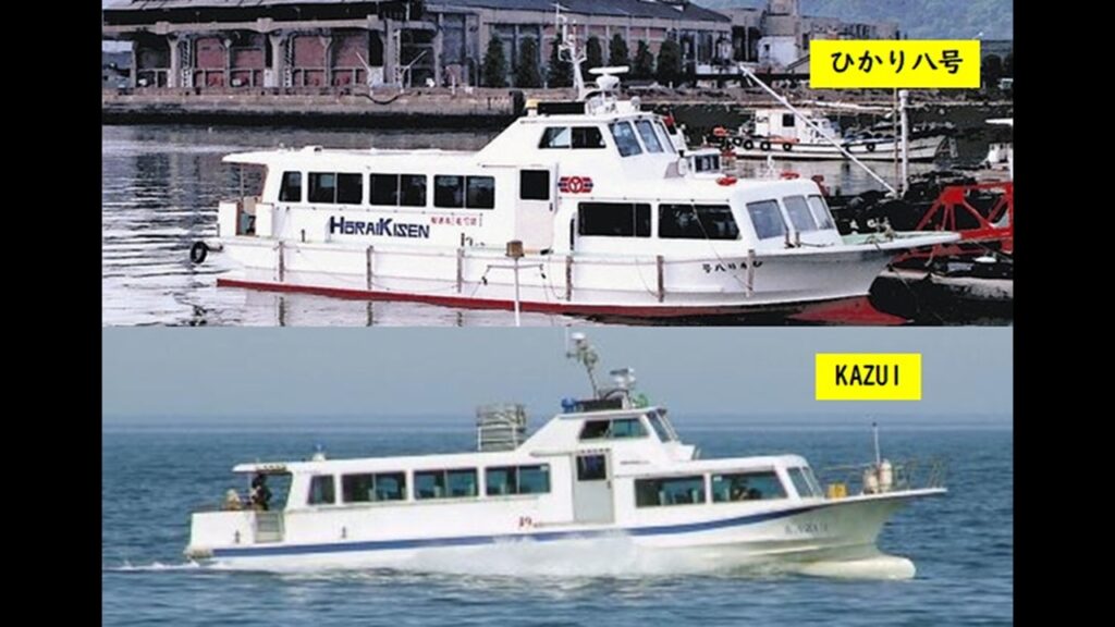 観光船「KAZU1」は穏やかな瀬戸内海で運航されていた⁉
