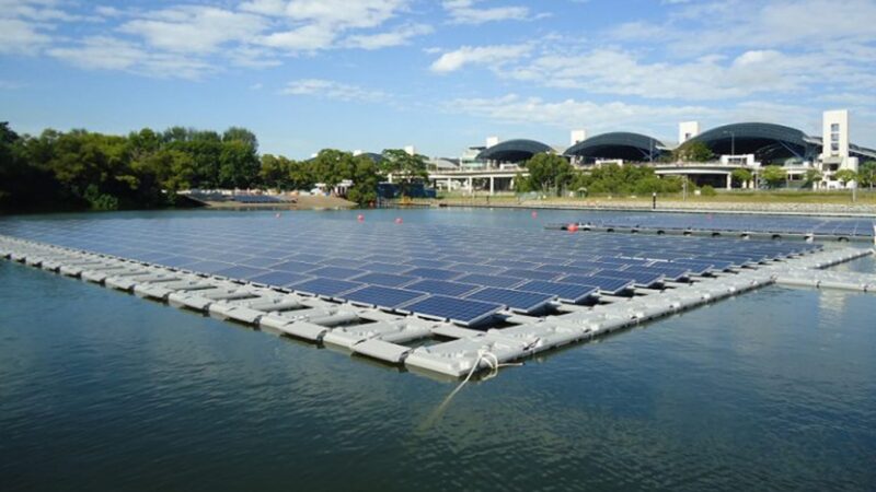 東京港で洋上浮体式太陽光発電プロジェクトが始動
