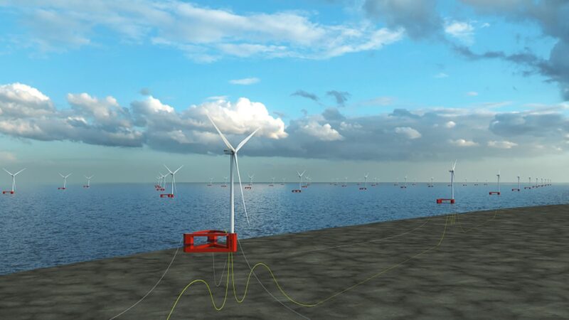 韓国で開発が進められている浮体式洋上風力の海底物理探査完了