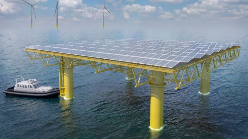 浮体式洋上太陽光発電技術「SEAVOLT」を発表
