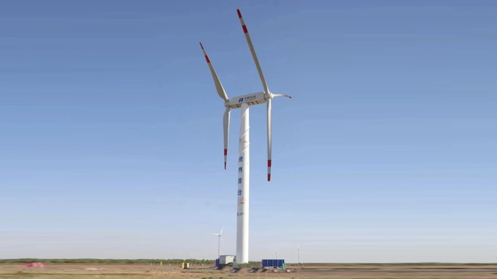 タンデム型ツイン風力タービン「賽瑞号」系統接続に成功