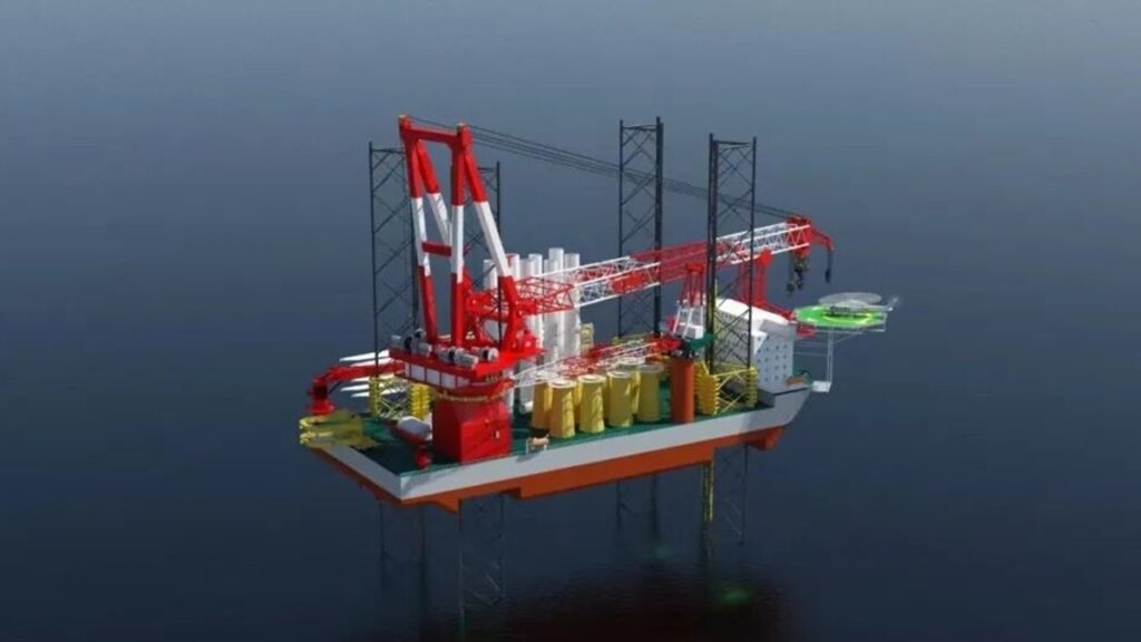 世界最大となる3,500トン吊りSEP船 建造開始