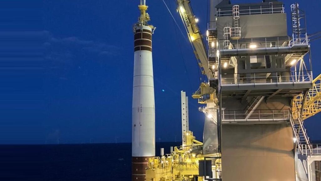 「Moray West」で最初のモノパイル設置完了