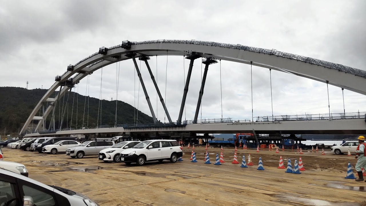 女川町の出島架橋、起重機船「海翔」到着が遅れるため日程変更