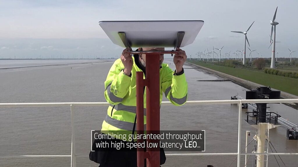 商船三井が自社グループ管理の外航船233隻にStarlink導入