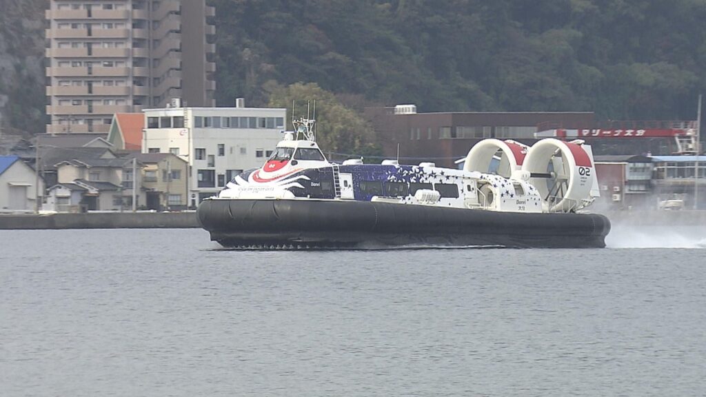 大分ホーバークラフト2番船「Banri」検査合格、引き渡しへ