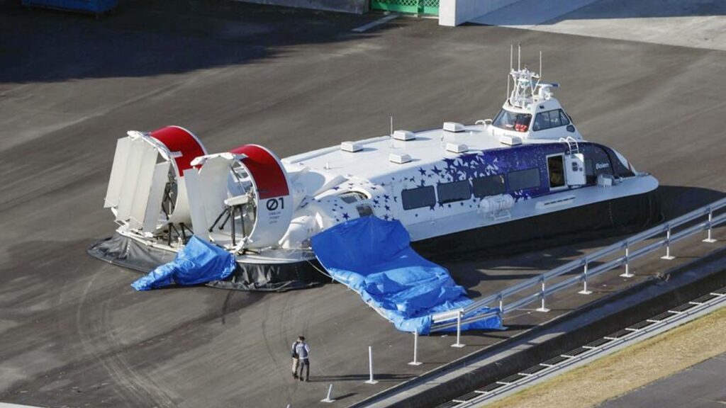 大分ホーバークラフト運航開始を来年秋に延期を発表