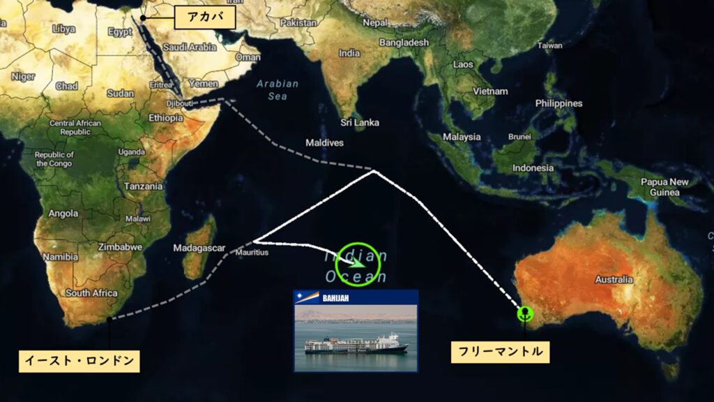 家畜運搬船にも紅海周辺の影響、積荷の牛にとって過酷な長距離航行