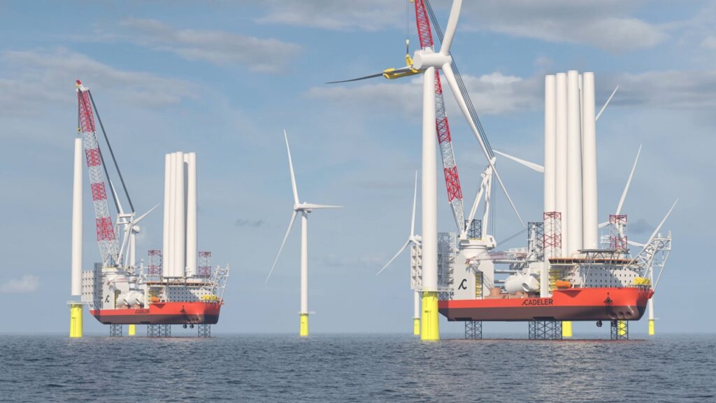 Cadelerが「Baltica 2」の風力タービン設置契約締結