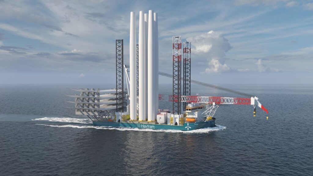 HavframのSEP船「Norse Wind」起工式