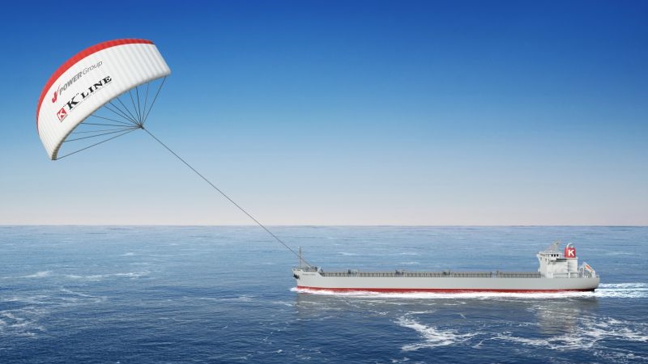 川崎汽船が仏に新会社、自動カイトシステム「Seawing」を承継