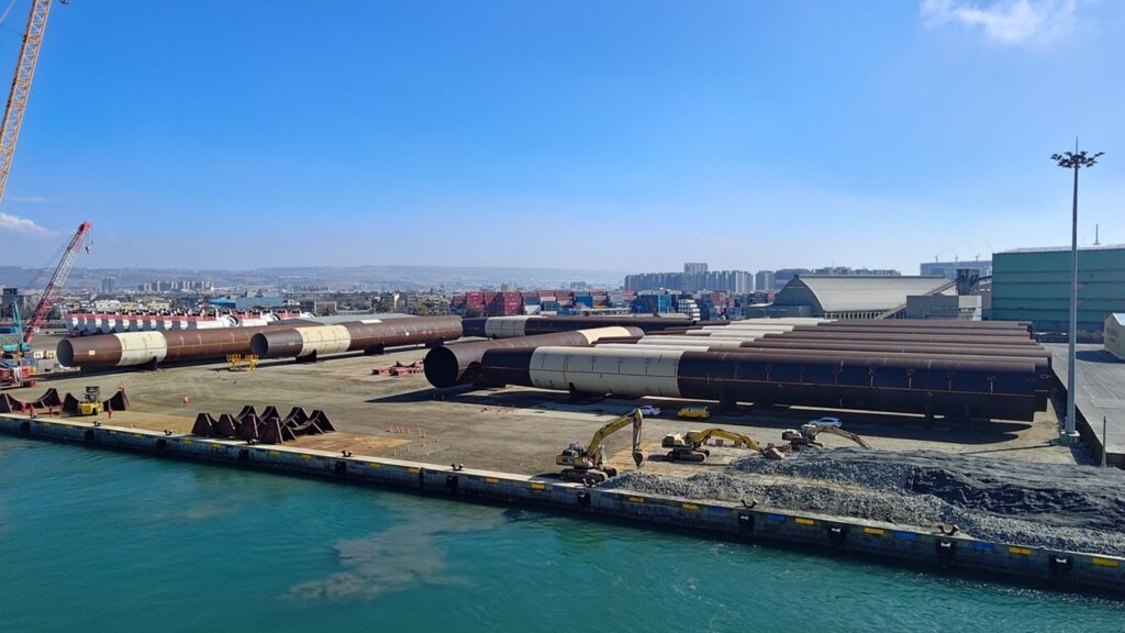 台湾の雲林洋上風力で初期段階に設置した一部のモノパイル撤去予定