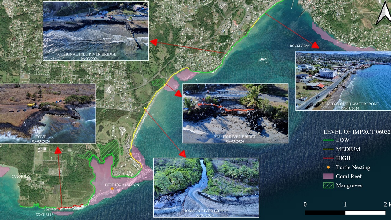 トバゴ沖で起きた油流出から1ヶ月、続けられている懸命な油除去作業