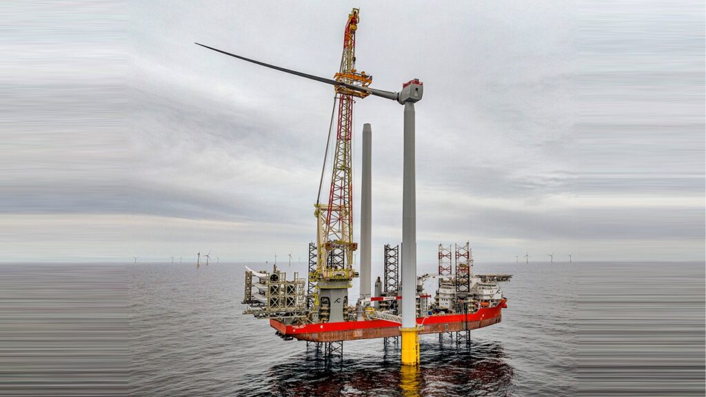 Moray Westで最初の14.7MW風力タービン設置完了