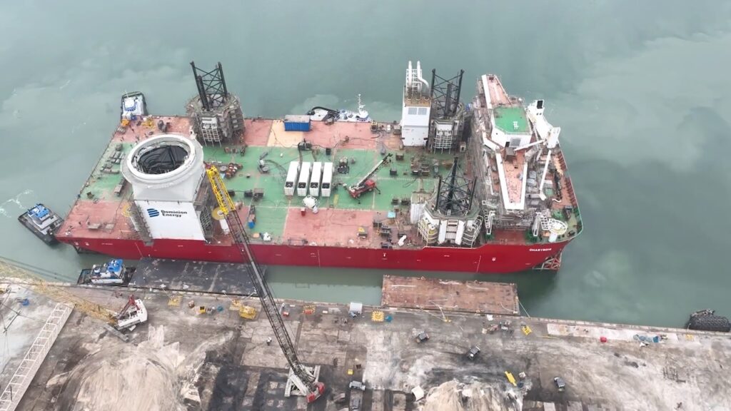 米国初ジョーンズ法準拠のSEP船「Charybdis」進水