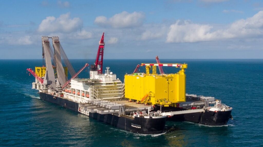 Allseasがドイツで洋上変電所2基の輸送・設置契約
