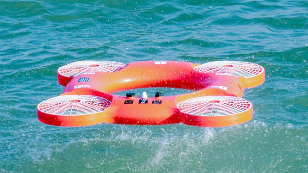 画期的！？空飛ぶ救命浮環型ドローン「TY-3R」