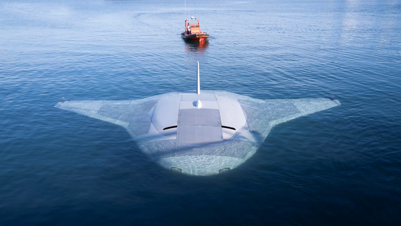 無人潜水艇プロトタイプ「Manta Ray」の水中試験完了