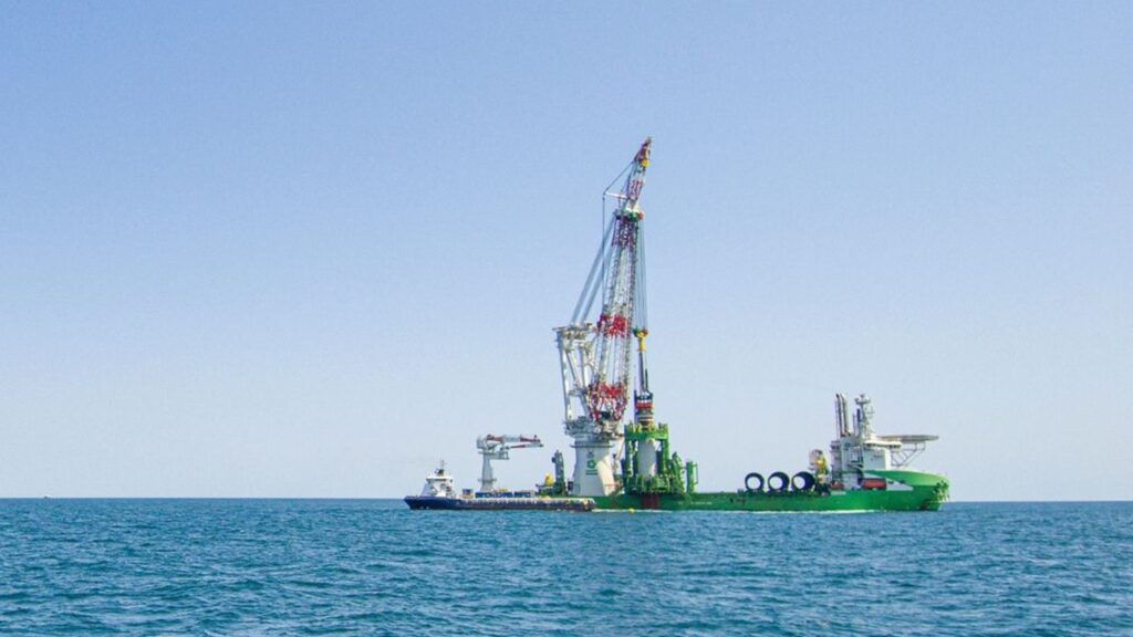 「Coastal Virginia」2024年の基礎設置作業完了