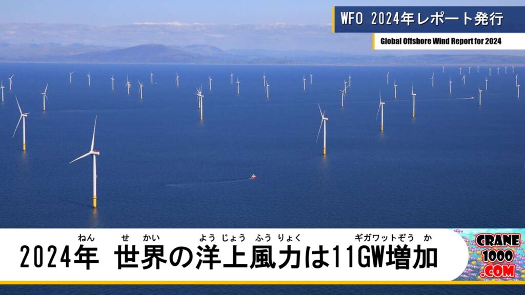 WFOが2024年レポートを発行、世界で11GW増加