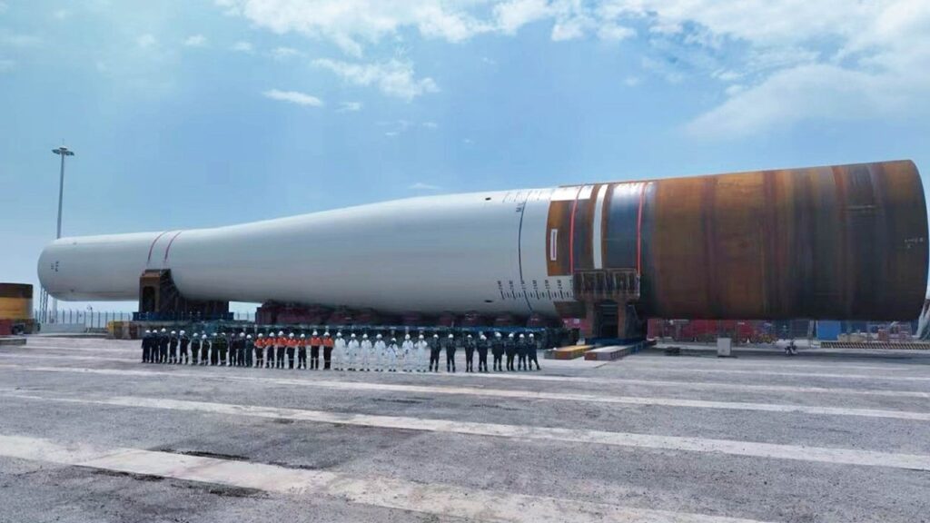 CWHIが「Inch Cape」向けとなる最初のモノパイル製造